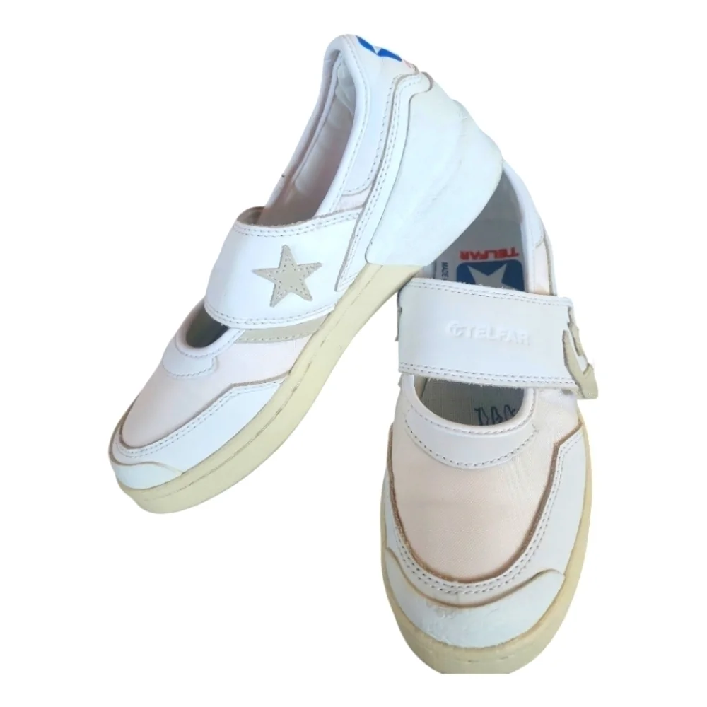 Converse x Telfar Pro Leather Slip-on Mary Jane White Parchment Sneakers